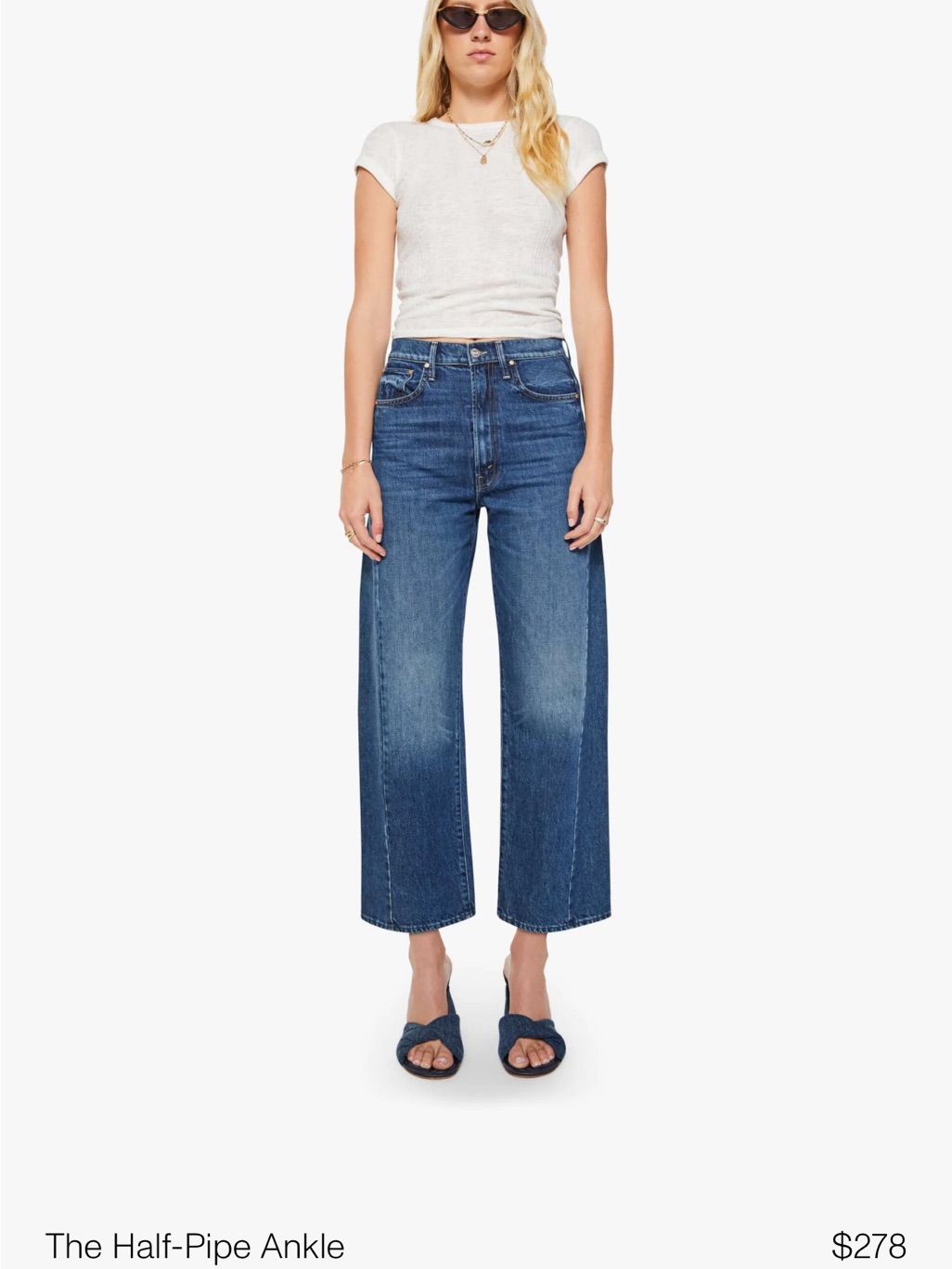 Mother The Half-Pipe Ankle Jean
